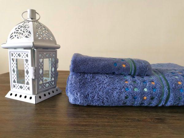 100% Egyptian Cotton - Towels - 30x30 cm - 90x150 cm - Set of 2
