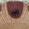 Handmade wicker classical handbag - Image 3