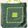 100% Egyptian Wool Handmade Cushion Cover - 40cm x 40cm