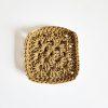 100% Egyptian Wool Handmade Coaster - 14cm x 14cm - Image 3