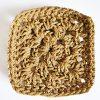 100% Egyptian Wool Handmade Coaster - 14cm x 14cm
