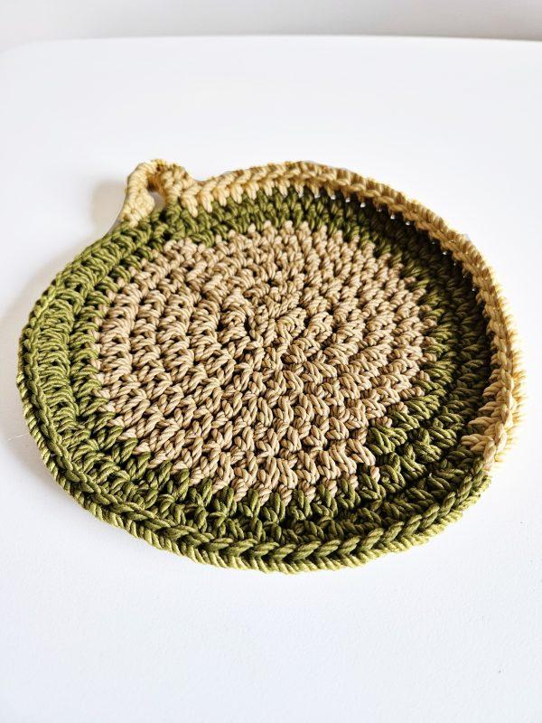 100% Egyptian Wool Handmade Coaster - 20cm - Image 2