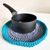 100% Egyptian Wool Handmade Coaster - 30cm - Image 3